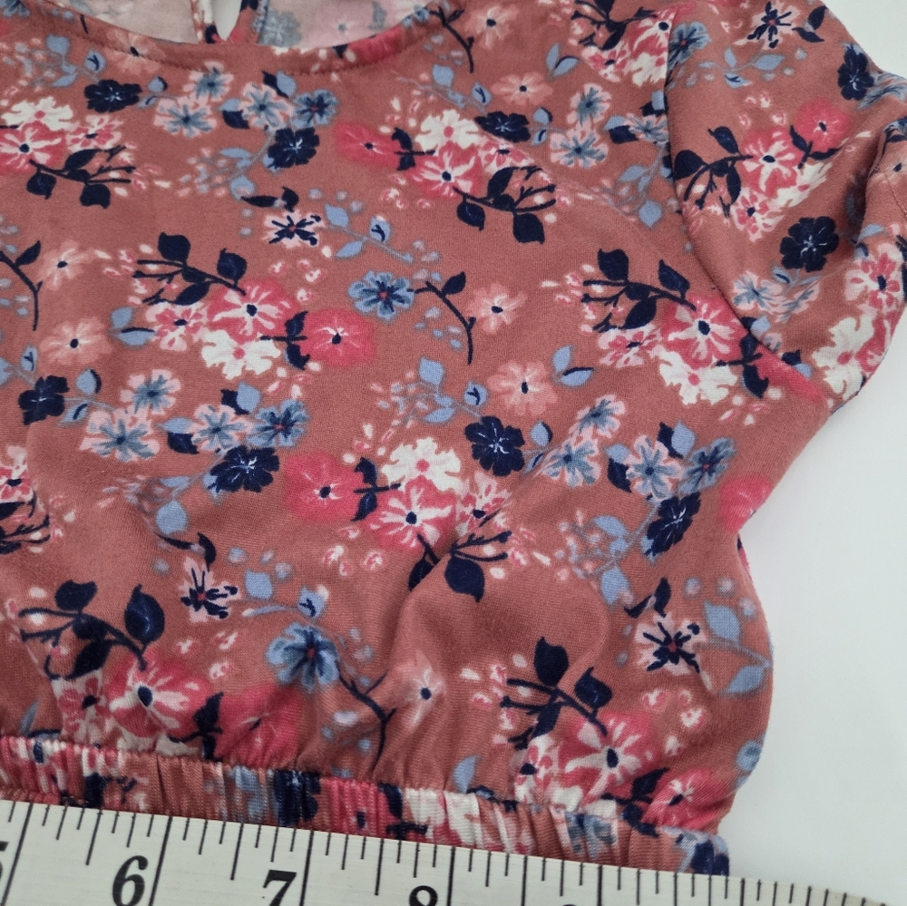 BCBG Denim Jacket with Floral Dress Set Sz 6X - Picture 10 of 12